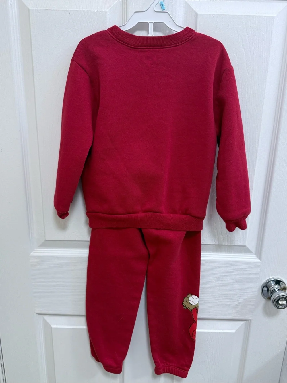 GAP Red Elmo Graphic Jogger Set, Size 5
